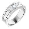 14K White .625 CTW Diamond Mens Ring Ref 14769541